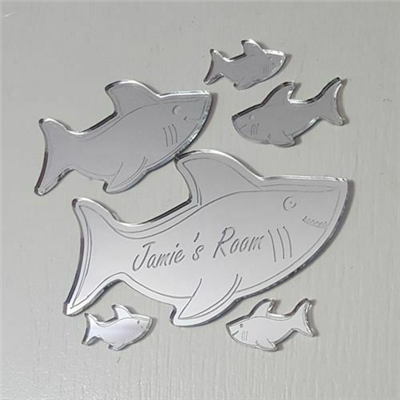 Anpassad skärande spegelark