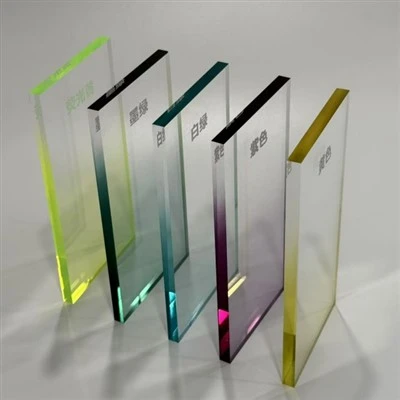 Gradient färg Akryl ark